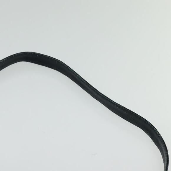 DIOR Trotter Canvas Shoulder Bag Navy Gold - Picture 8 of 11